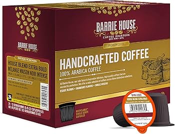 Amazon.com: Barrie House Blend Extra Bold Single Serve Coffee Pods, 24 Pack | Compatible With Keurig K Cup Brewers | Small Batch Artisan Coffee in Convenient Single Cup Capsules : Grocery & Gourmet Food Amazon.com: Barrie House Blend Extra Bold Single Serve Coffee Pods, 24 Pack | Compatible With Keurig K Cup Brewers | Small Batch Artisan Coffee in Convenient Single Cup Capsules : Grocery & Gourmet Food