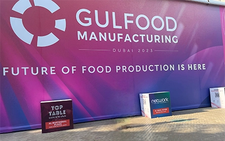 Trustar a assisté avec succès à la fabrication GULFOOD à Dubaï