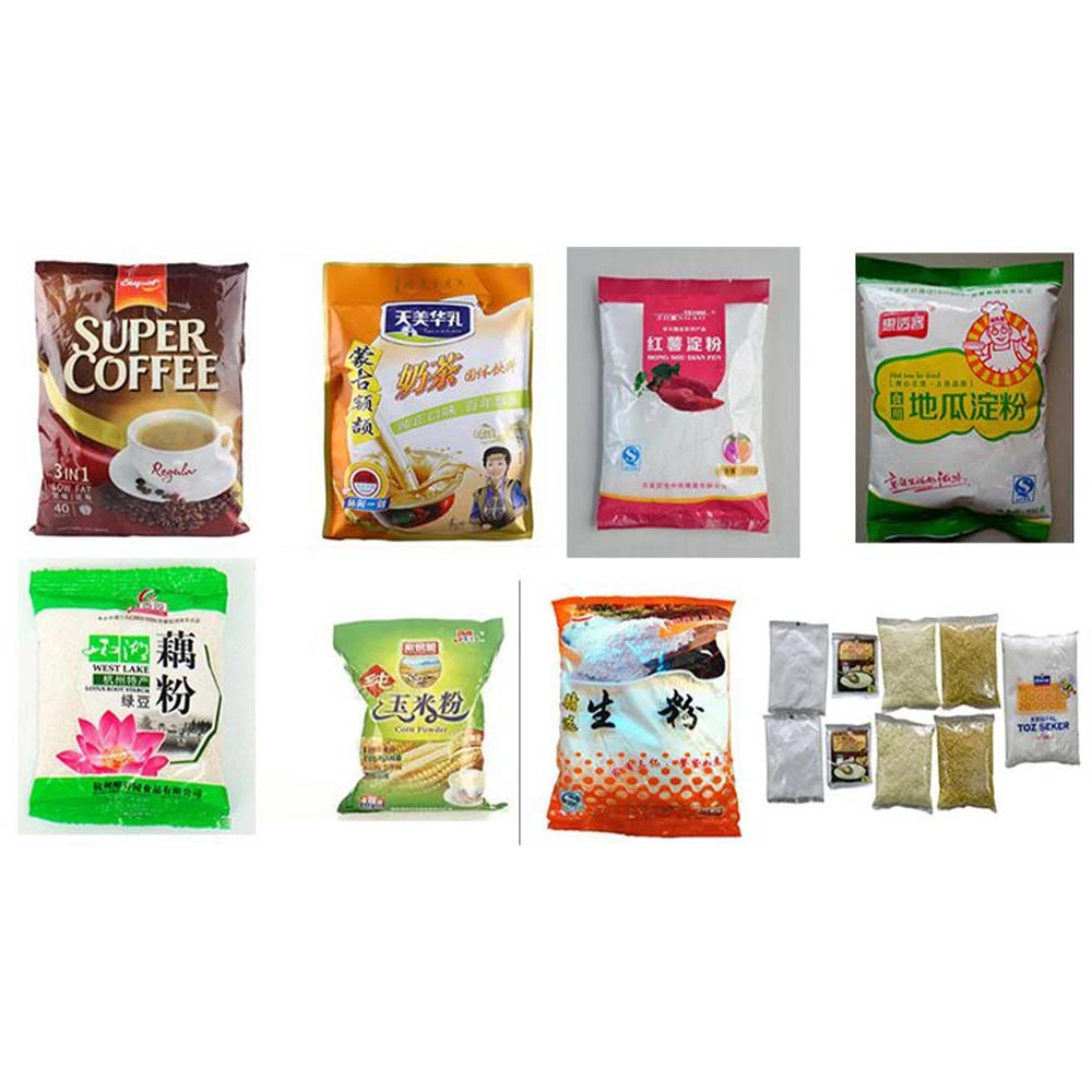 automatic bag packing samples